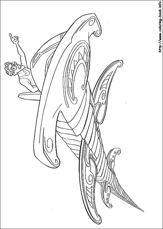 567x794 Atlantis Coloring Picture Disney Coloring Pages