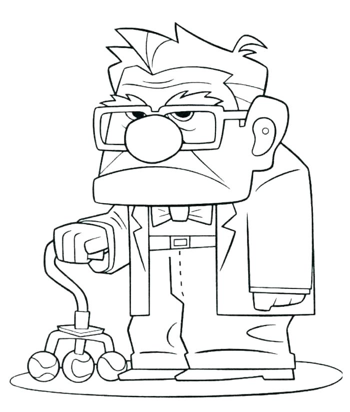 700x823 Up Coloring Pages