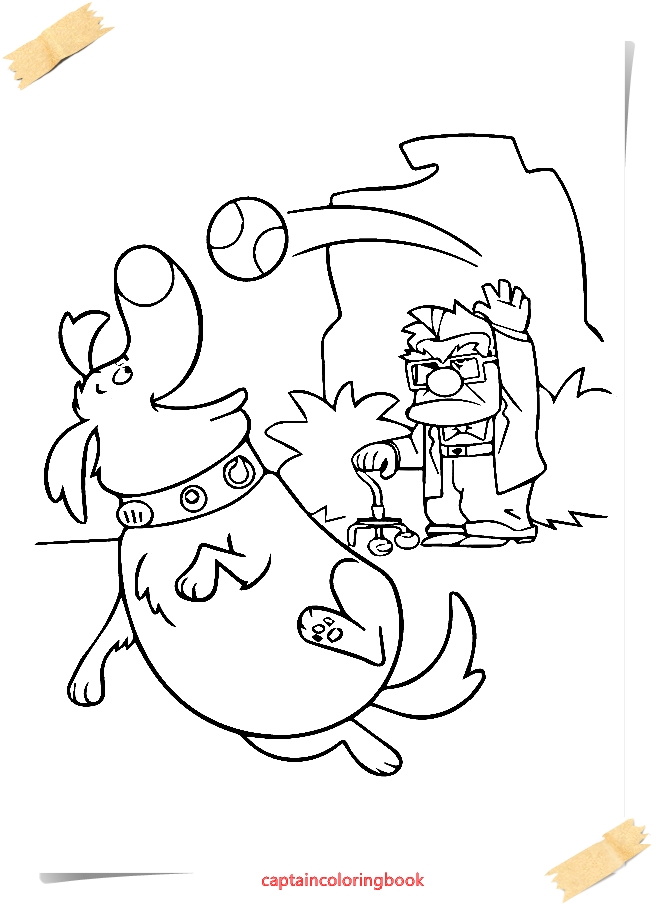656x904 Up Movie Coloring Pages Free Printable Freie Malseiten