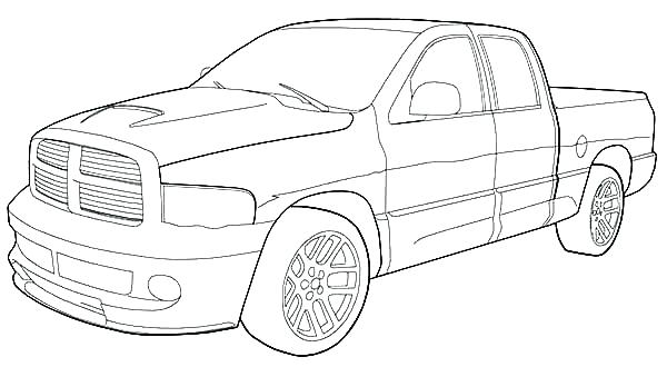 600x330 Old Truck Coloring Pages Trucks Coloring Pages Coloring Pages