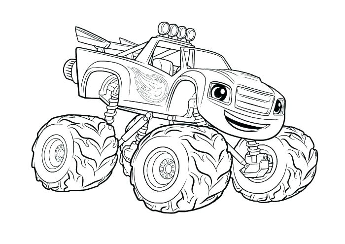 700x495 Monster Truck Printable