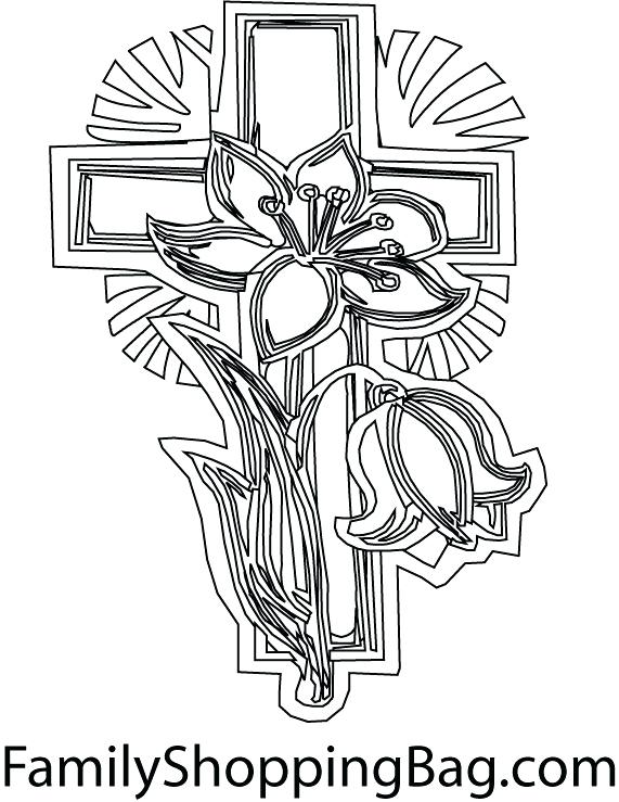 571x739 Coloring Pages Crosses Coloring Page Cross Cross Color Pages Cross