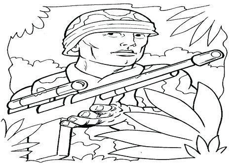 476x333 Army Soldier Coloring Sheet Kids Coloring Army Coloring Page Army