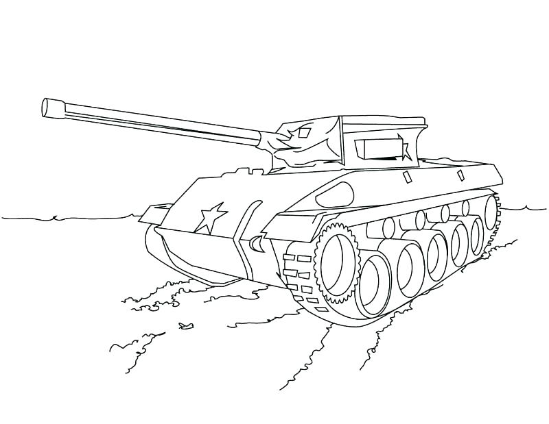 800x619 Army Tank Coloring Page Printable Pages With Army Tanks Coloring
