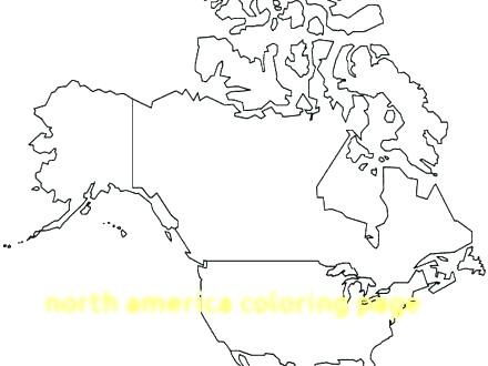 440x330 Usa Map Coloring Page Map Coloring Page North Coloring Page