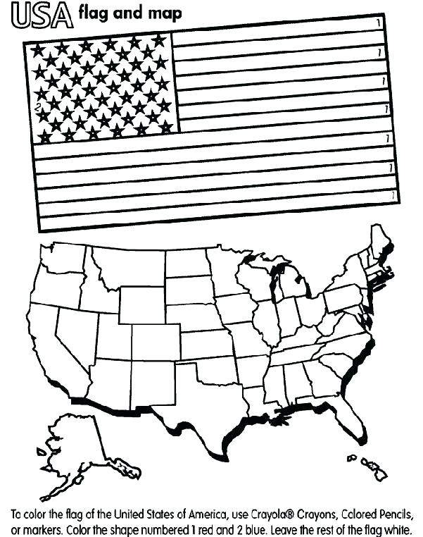 601x762 Us Map For Coloring