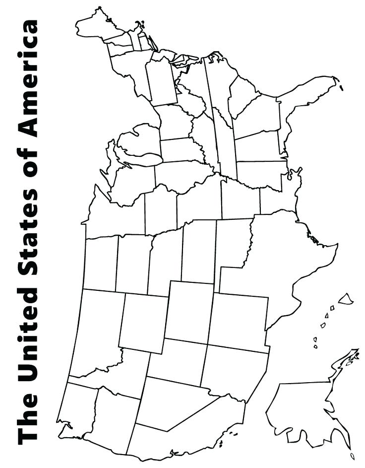 736x943 States Coloring Pages Map Of Us Coloring Page Lovely Us Map