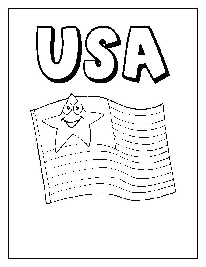 671x869 Usa Coloring Page Of Coloring Pages Flag Us Symbols Coloring Pages