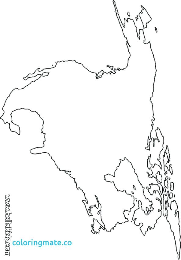 592x850 Latin America Map Coloring Pages Best Of Usa Page Elegant North