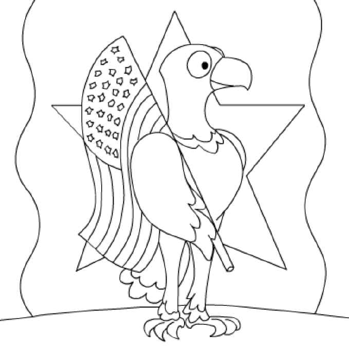 679x681 United States Coloring Pages, National Monuments