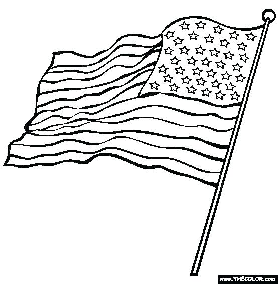 554x565 Coloring Pages Of The American Flag Coloring Pages Flag Coloring