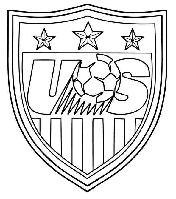 591x667 Usa Soccer Coloring Pages