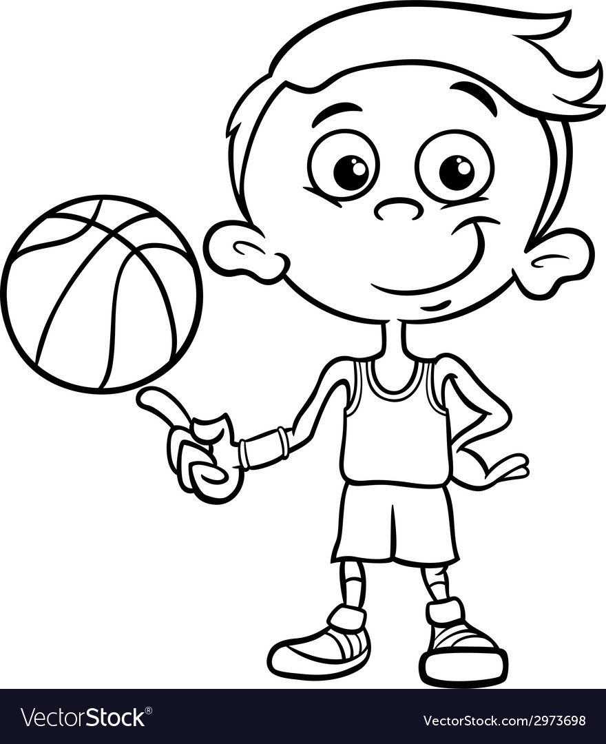 880x1080 Slam Dunk Coloring Pages Magnificent Basketball At Book