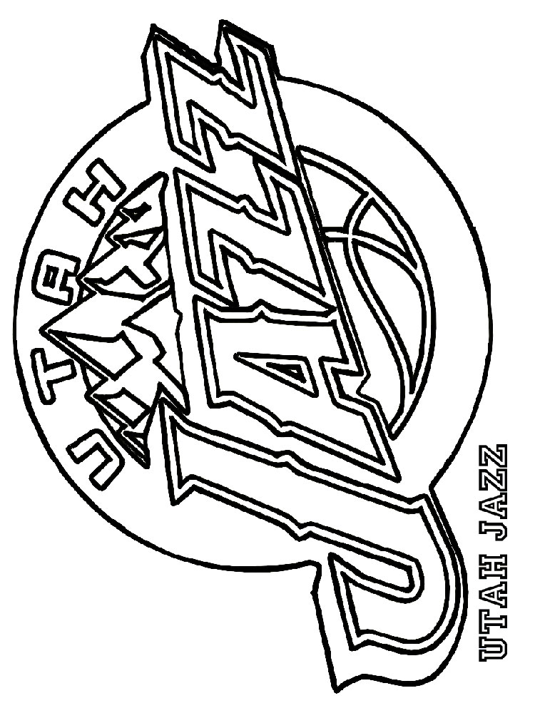 750x1000 Nba Team Coloring Pages For Boys