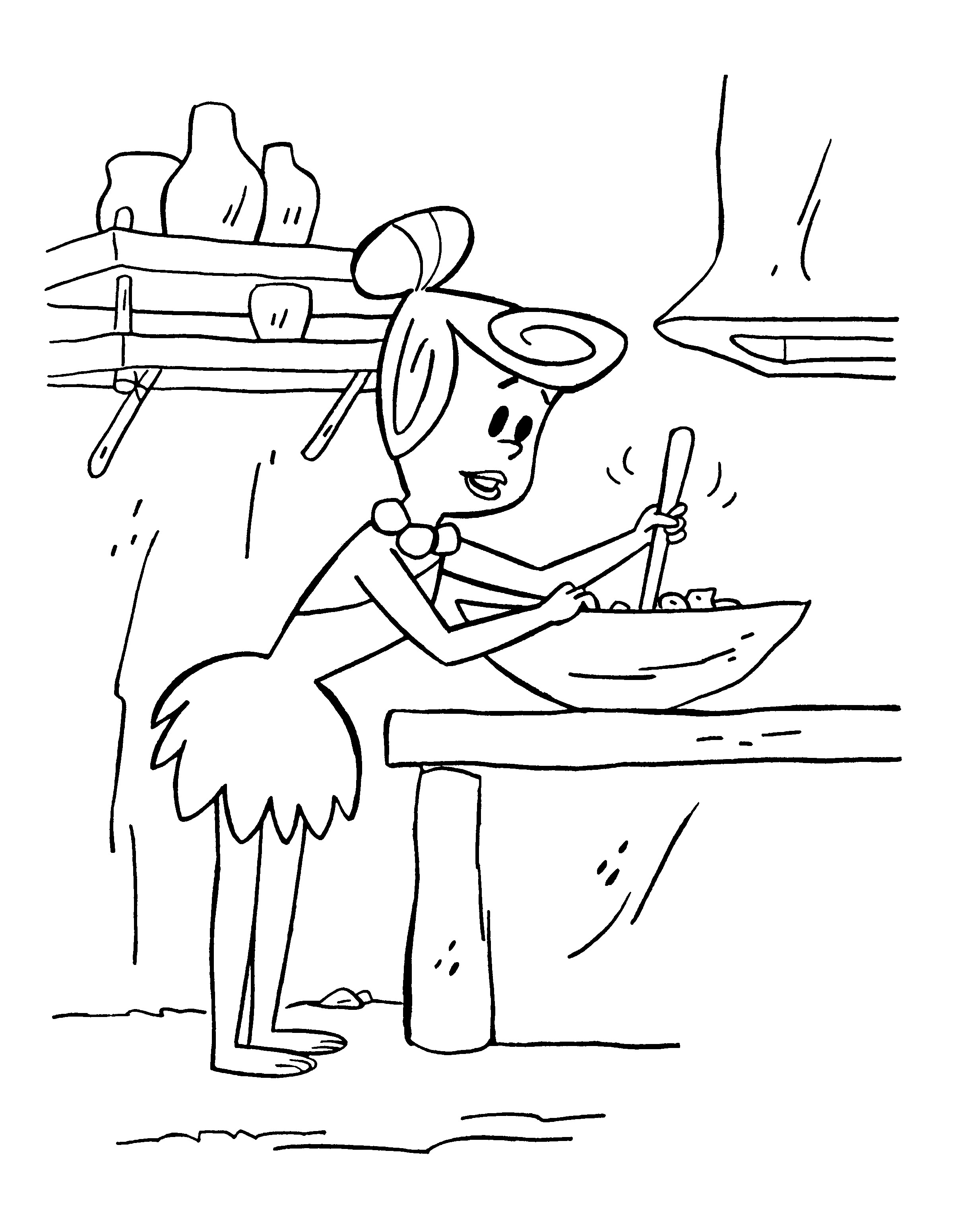 2400x3100 New Kids In The Kitchen Coloring Pages For Kids