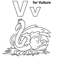 230x230 Top Free Printable Letter V Coloring Pages Online