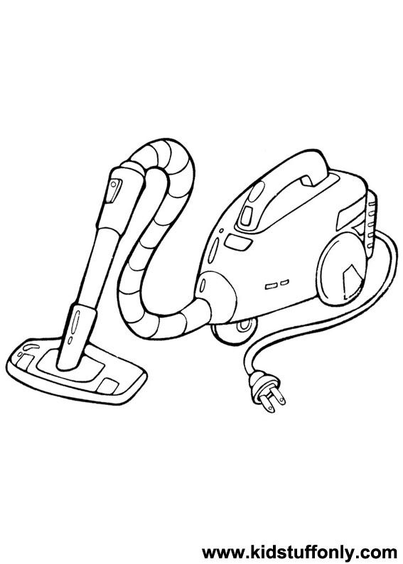 567x794 Vacuum Coloring Pages