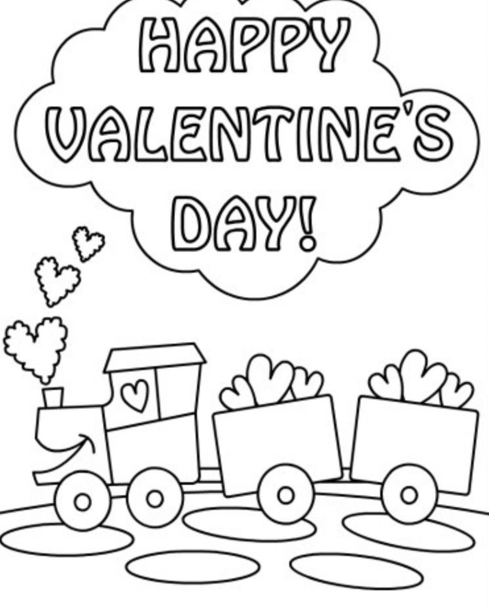 970x1200 Coloring Pages Hello Kitty Valentines Free Printable Valentine