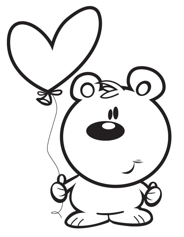 638x825 Valentine Cartoon Coloring Pages Many Interesting Cliparts