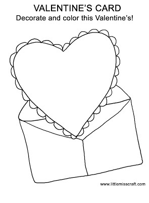 295x400 Free Coloring Pages Etyho Valentine Card Coloring Pages