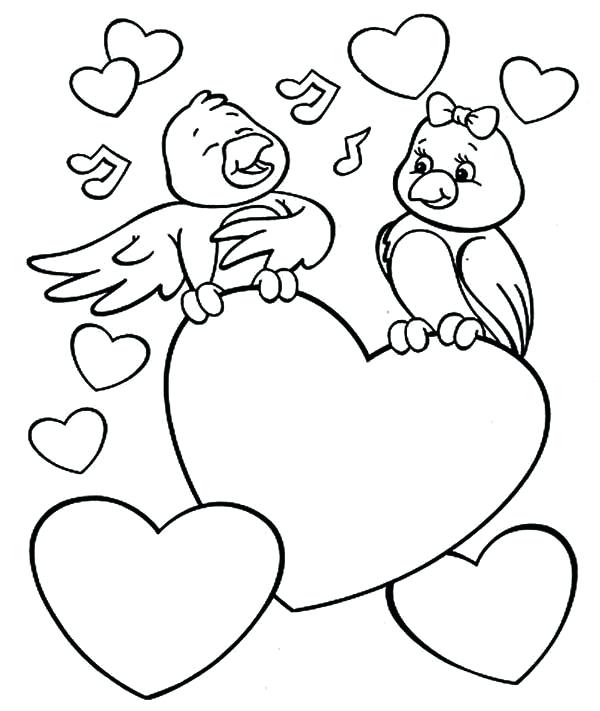 600x711 Printable Valentine Coloring Pages Coloring Printable Valentine