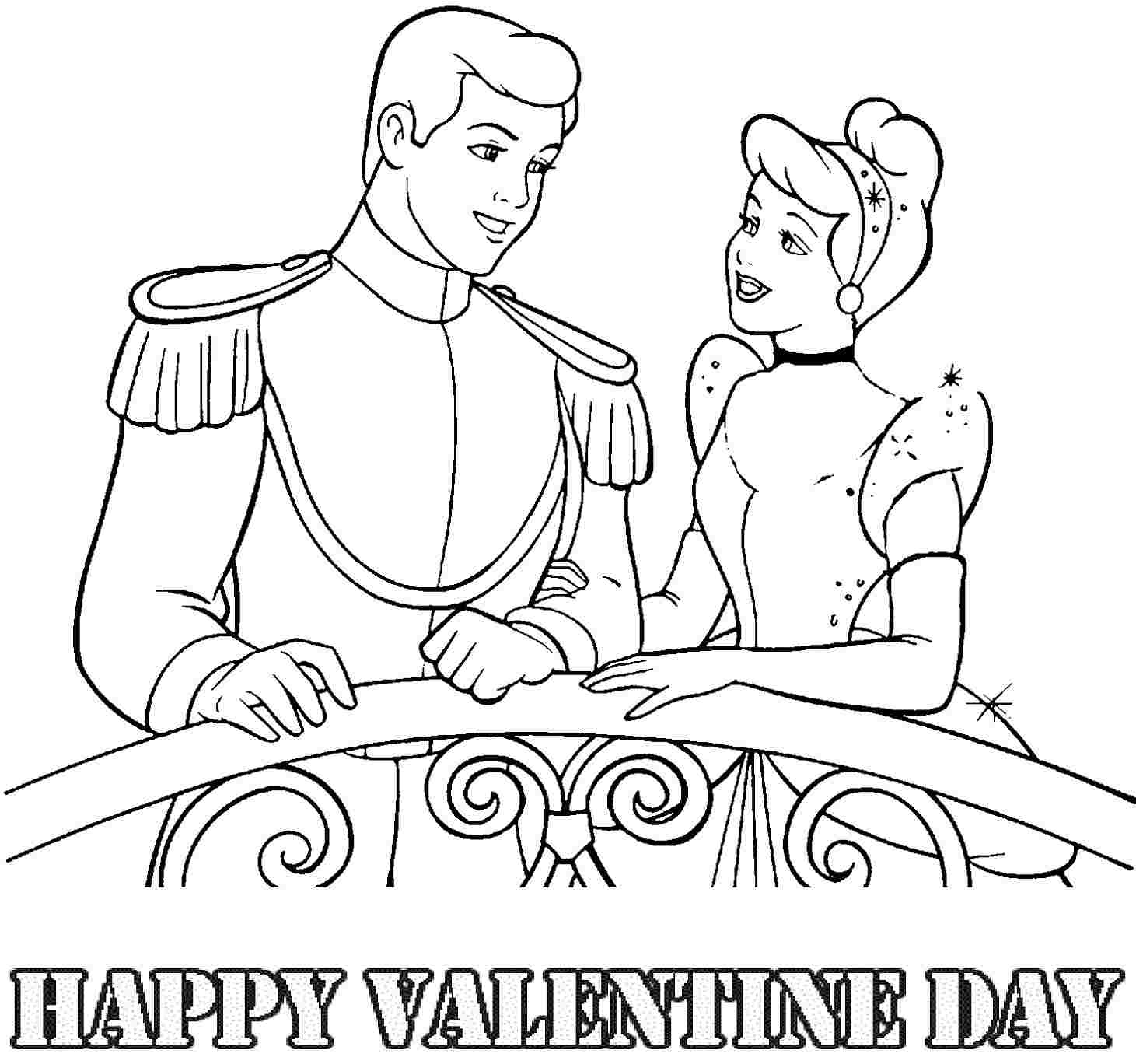 1461x1368 Valentine Coloring Pages Disney