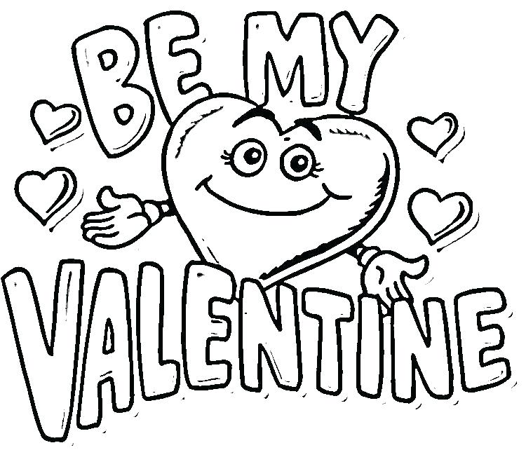 750x642 Valentines Coloring Pages Coloring Pages For Elementary Students