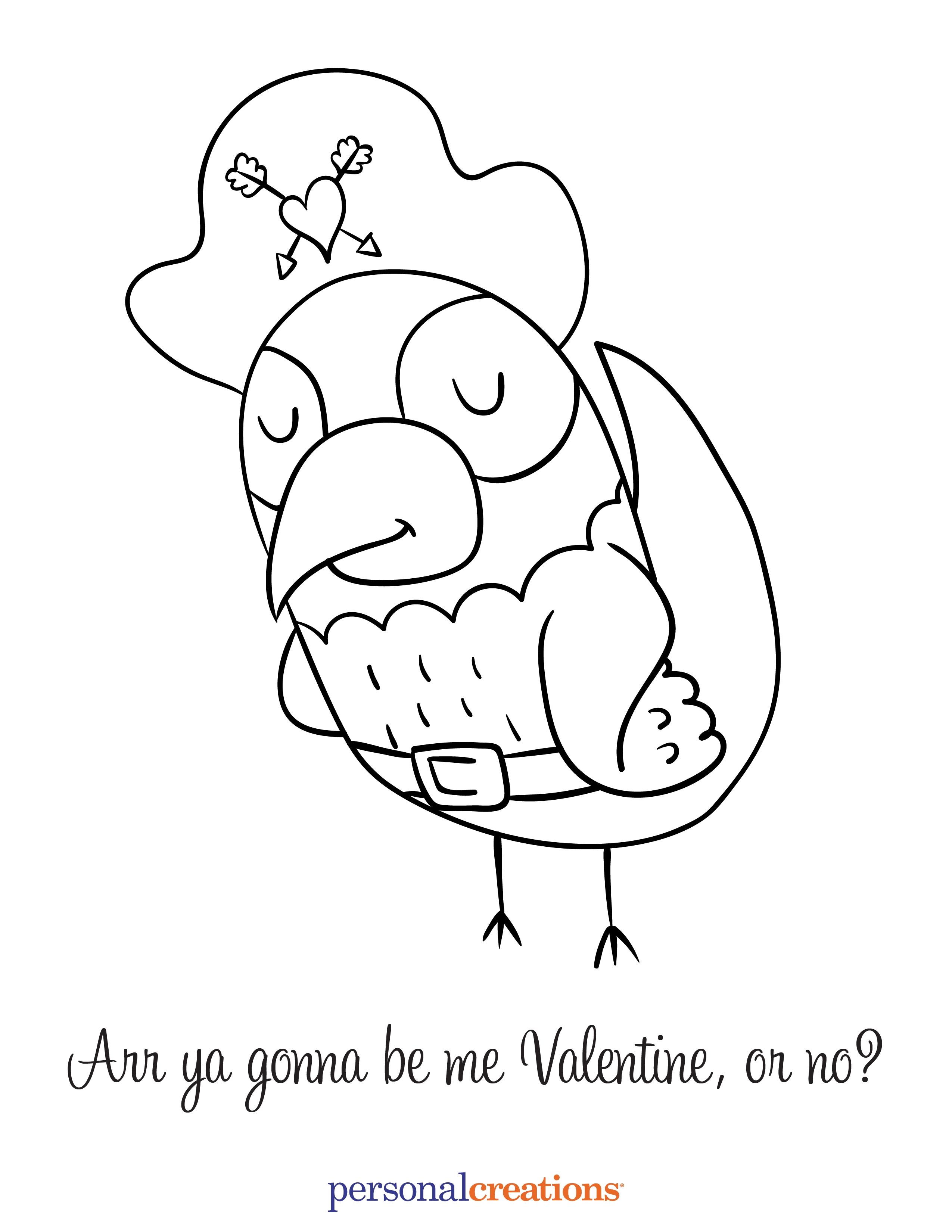 2550x3300 Valentine Colouring Pages For Toddlers To Print