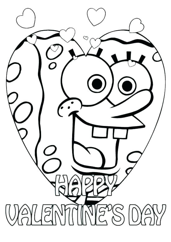 550x778 Valentine Coloring Pages For Preschool