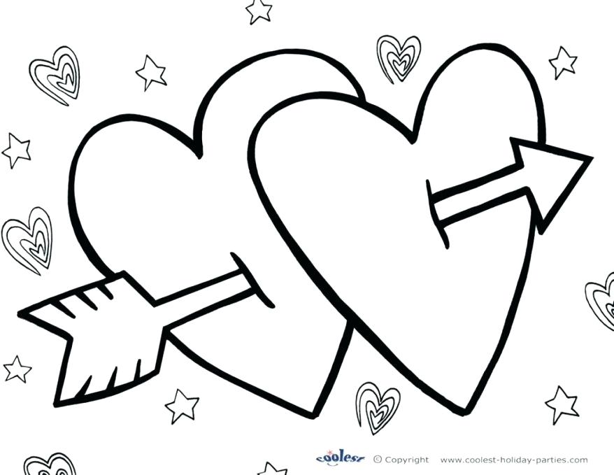 878x679 Christian Valentine Coloring Pages Delectable Valentines Day Free