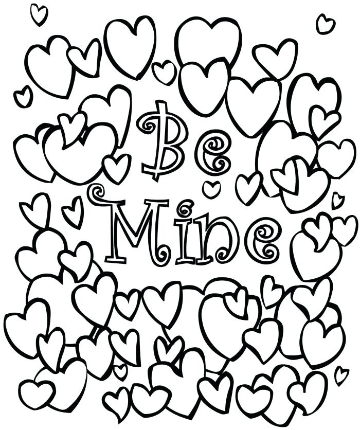700x836 Valentine Coloring Pages Coloring Page Valentine Valentine