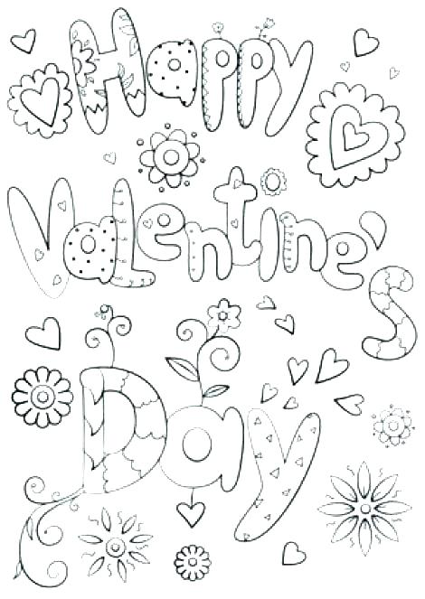 470x663 Printable Coloring Pages For Valentines Day Free Valentines Day