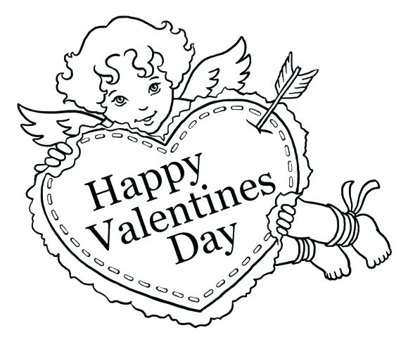 580x486 Christian Valentine Coloring Pages Valentine Coloring Pages Cupid