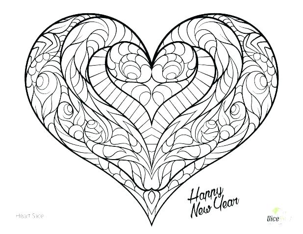 618x478 Human Heart Coloring Page Human Heart Coloring Page Valentine