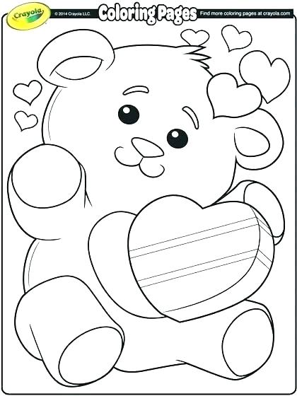 420x560 Coloring Pages Of Valentines Day Printable Valentines Day Coloring