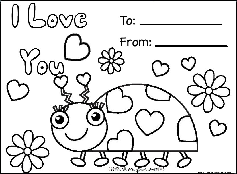 832x612 Free Printable Valentine Day Coloring Pages Valentines Day