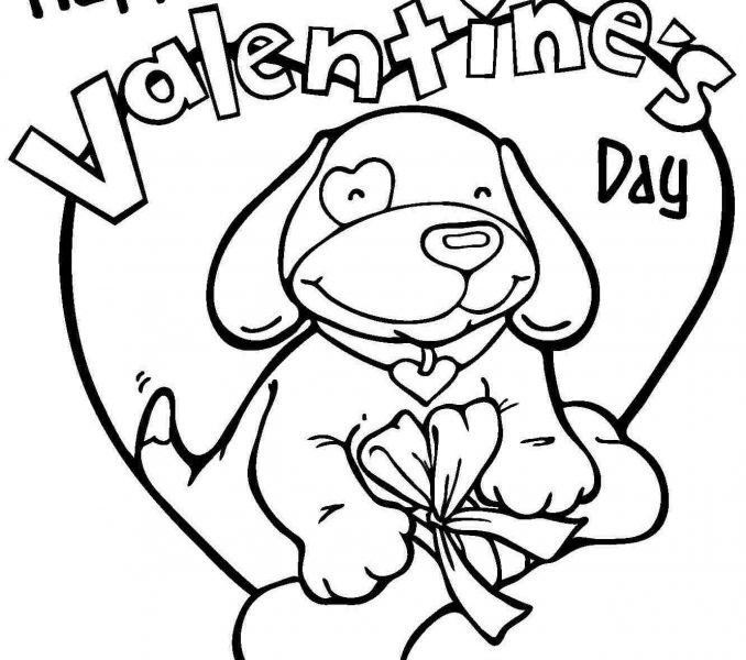 678x600 Valentine Color Sheet Kids Coloring