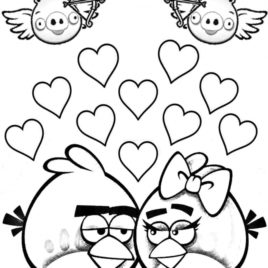 268x268 Valentine Coloring Pages For Boys All About Coloring Pages