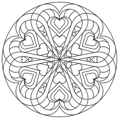 230x230 Top Free Printable Valentines Day Coloring Pages Online