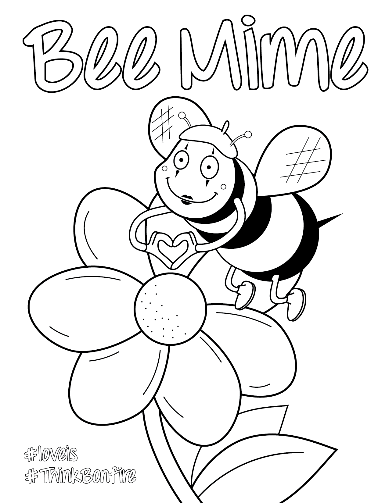 1275x1650 Valentine's Day Adult Coloring For Lovers