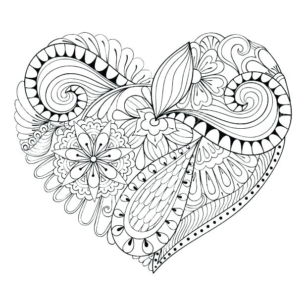 618x618 Love Coloring Pages For Adults Valentines Day Coloring Pages Love