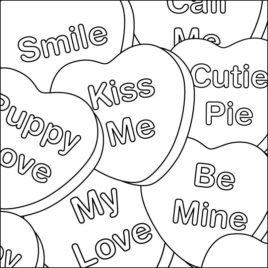 268x268 Valentines Day Coloring Pages For Adults Give The Best Coloring