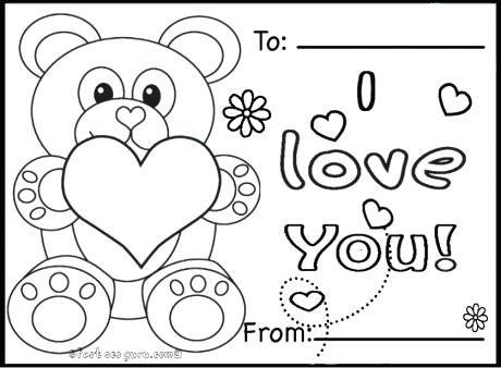 460x338 Valentines Day Bear Coloring Pages Fresh Mini