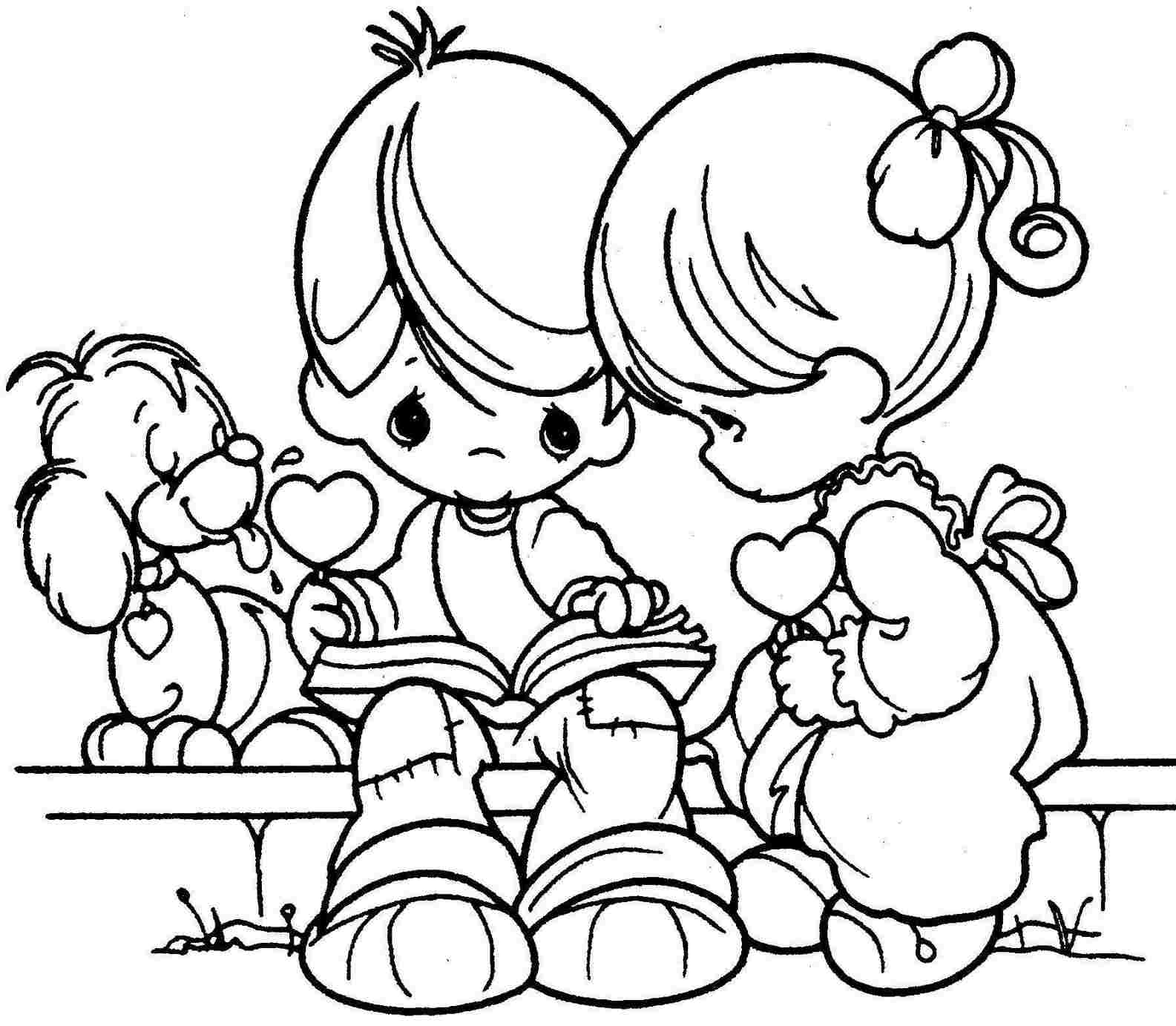 1585x1383 Perfect Valentines Day Coloring Page In Download Coloring Pages