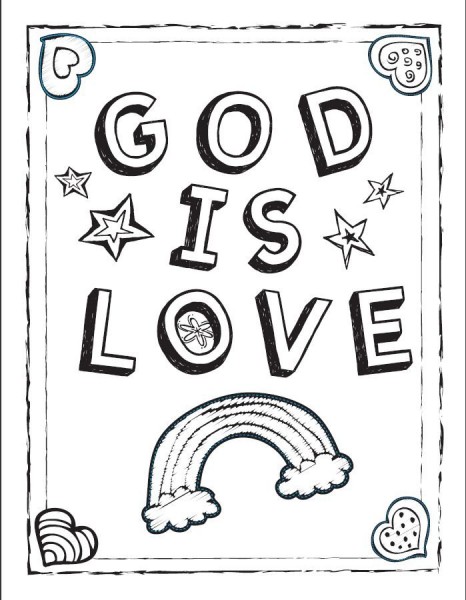 466x600 Christian Coloring Sheets For Valentines Day Valentines Day