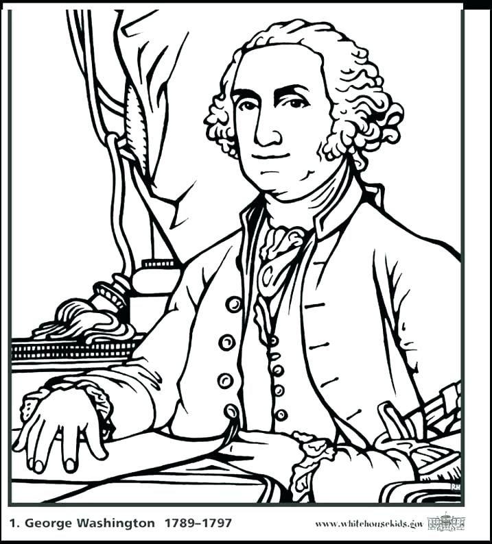717x794 Barack Obama Coloring Page Coloring Book Also President Coloring
