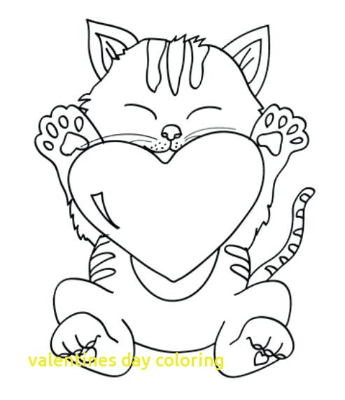 493x572 Valentines Day Coloring With Coloring Pages Valentine Hearts Happy