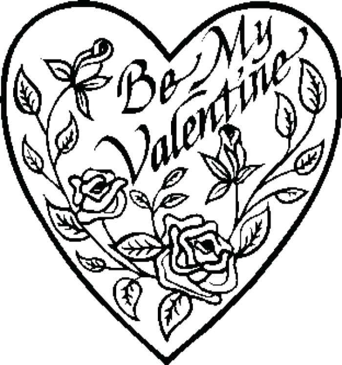700x747 Valentine Hearts Coloring Pages Educational Coloring Pages