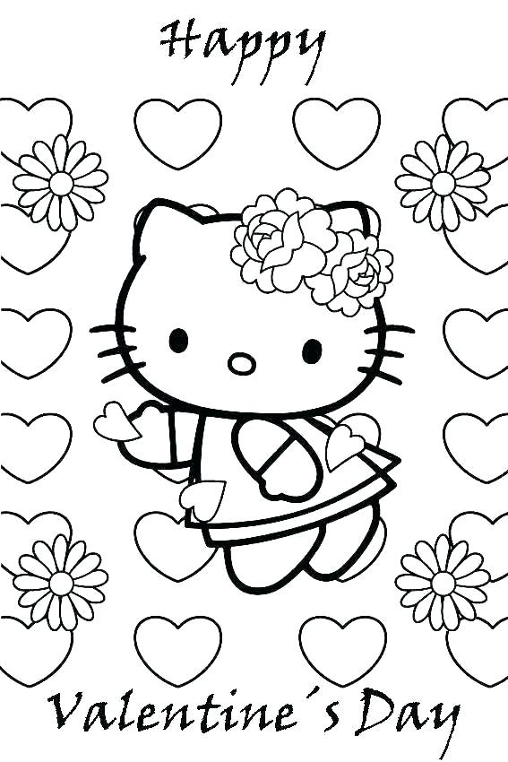 567x850 Free Printable Valentines Day Coloring Pages Valentines Day Online