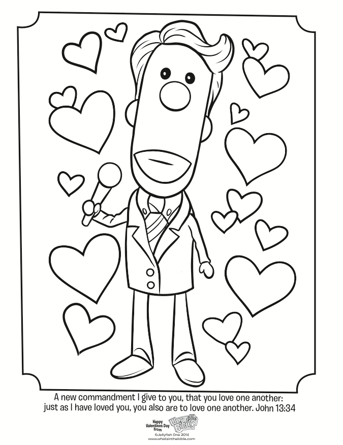 675x876 Valentines Coloring Page